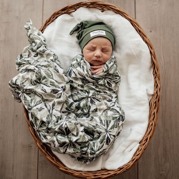 Evergreen Baby Organic Muslin Wrap